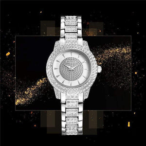 Planet Gates Golden Quartz Watch Women Silver Rose Gold Bracelet Watches Crystal Diamond Dress Ladies Wristwatch Girl Clock 30