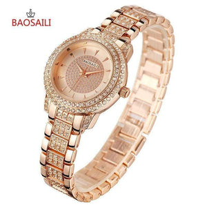 Planet Gates Golden Quartz Watch Women Silver Rose Gold Bracelet Watches Crystal Diamond Dress Ladies Wristwatch Girl Clock 30