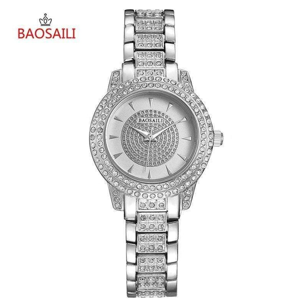 Planet Gates Golden Quartz Watch Women Silver Rose Gold Bracelet Watches Crystal Diamond Dress Ladies Wristwatch Girl Clock 30