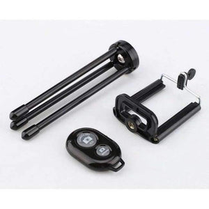 Planet Gates Golden Tripod with Mount Adapter Universal Tablet/Phone Clamp Holder for iPad Air Mini Pro iPhone Samsung XIAOMI