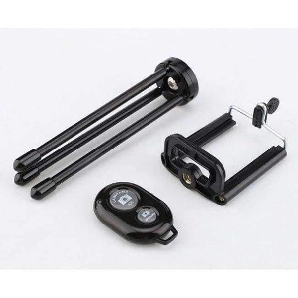 Planet Gates Golden Tripod with Mount Adapter Universal Tablet/Phone Clamp Holder for iPad Air Mini Pro iPhone Samsung XIAOMI