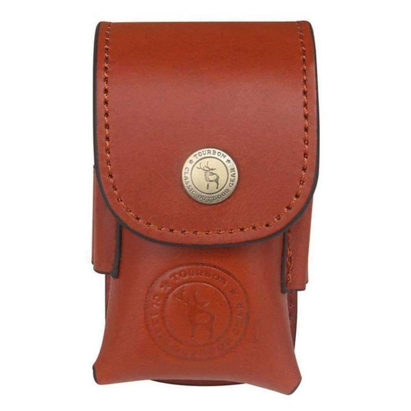 Planet Gates Golf Ball Bag Tee Holder Holds 2 Balls Divot Tool Holder Retro Genuine Leather Pouch