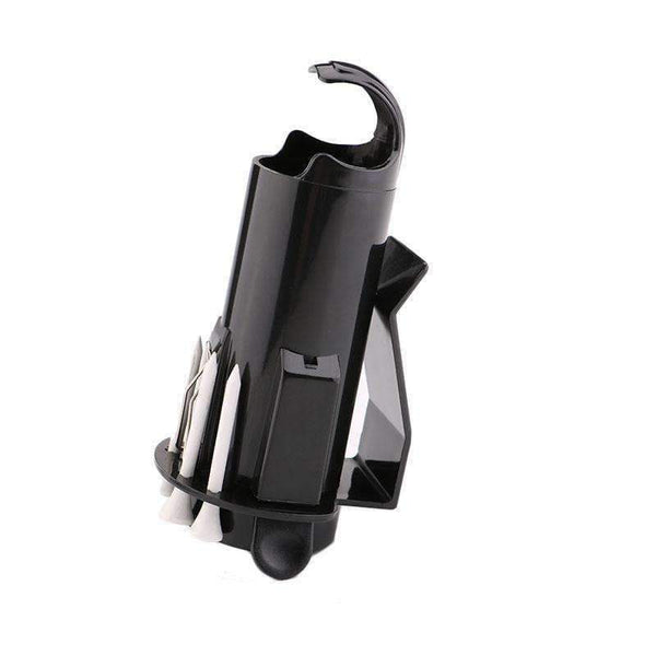 Držák na golfové míčky Planet Gates Golf Pro Clip Caddy s nylonovým kartáčem Divot Tool Přenosný úložný box Čisticí nástroje pro golf s kartáčem
