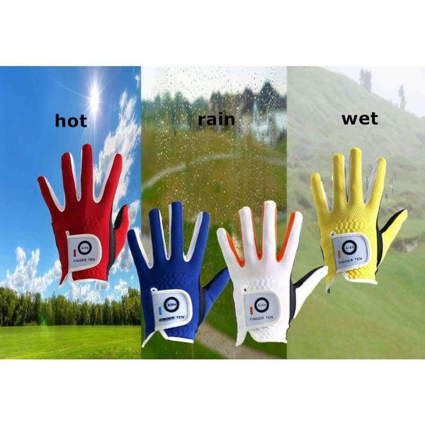 Planet Gates Golf Gloves Kids Junior Boy Girl Value 2 Pack Left Hand Right Lh Rh Grip Durable Fit Age 2-10 Years Golf Gloves