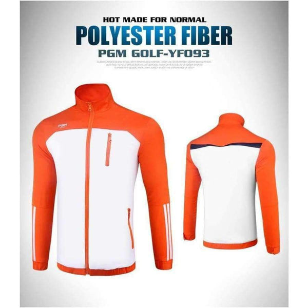 Planet Gates Golf Men Jacket Windproof Sport Outwear Male Quick Dry Training Jackets Mens Zipper Windproof Coat Plus Size AA11839