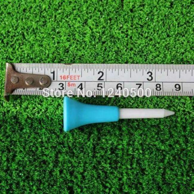 Planet Gates Golf Tools 100pcs 1 4/2'' 56mm Golf Tees Rubber Cushion Top Golf Equipment Muticolor