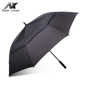 Planet Gates Golf umbrella men strong windproof Semi automatic long umbrella large man and women's Business umbrellas mens Custom logo