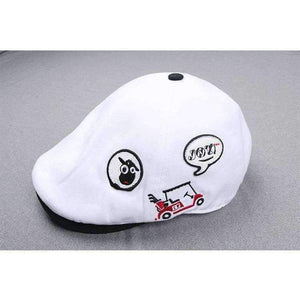 Planet Gates Golf women's sports hat summer sunscreen cap women's beret sports visor cap white casquette