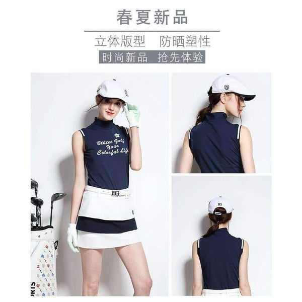 Planet Gates Golf women's sports hat summer sunscreen cap women's beret sports visor cap white casquette