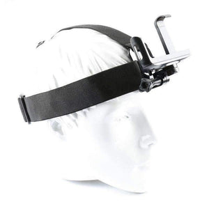 Planet Gates Gopro Head Strap Mount with Phone Clip / Bracket for iPhone Huawei Samsung for Climbing/ skiing/biking Sports 360 Degree Rotated