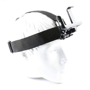 Planet Gates Gopro Head Strap Mount with Phone Clip / Bracket for iPhone Huawei Samsung for Climbing/ skiing/biking Sports 360 Degree Rotated