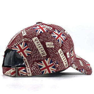 Planet Gates Gorras Brand United Kingdom Flag Men fishing Baseball Cap Mens Snapback Bone Adjustable Wonmen Baseball Hat Snapback Hat