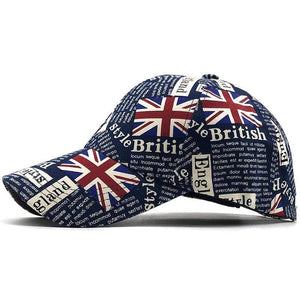 Planet Gates Gorras Brand United Kingdom Flag Men fishing Baseball Cap Mens Snapback Bone Adjustable Wonmen Baseball Hat Snapback Hat
