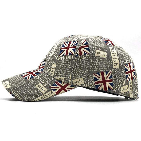 Planet Gates Gorras Brand United Kingdom Flag Men fishing Baseball Cap Mens Snapback Bone Adjustable Wonmen Baseball Hat Snapback Hat