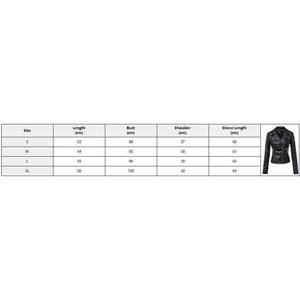 Planet Gates Gothic faux leather coats Women Winter Autumn Fashion Motorcycle Jacket Black  Outerwear faux leather PU Jacket 2018 Coat HOT