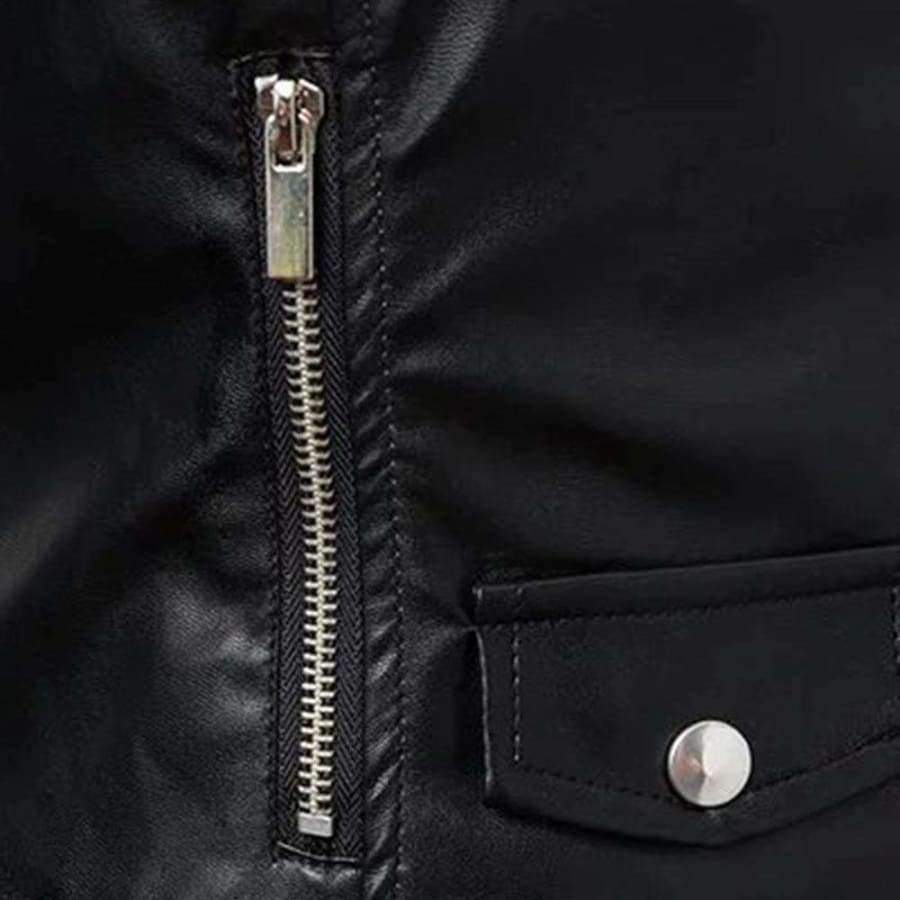 Planet Gates Gothic faux leather coats Women Winter Autumn Fashion Motorcycle Jacket Black  Outerwear faux leather PU Jacket 2018 Coat HOT