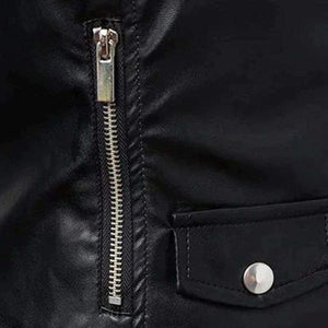 Planet Gates Gothic faux leather coats Women Winter Autumn Fashion Motorcycle Jacket Black  Outerwear faux leather PU Jacket 2018 Coat HOT