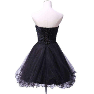 Planet Gates Gowms Embroidery Peacock Cocktail Dress Black White Party Gown Short Cocktail Dresses Prom Dress 2017 C4975