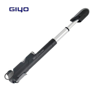 Planet Gates GP-61S Telescopic Bicycle Pump W/in-line Gauge Fits Schrader Presta Cycling MTB Ball Portable Pocket Mini Air Inflator