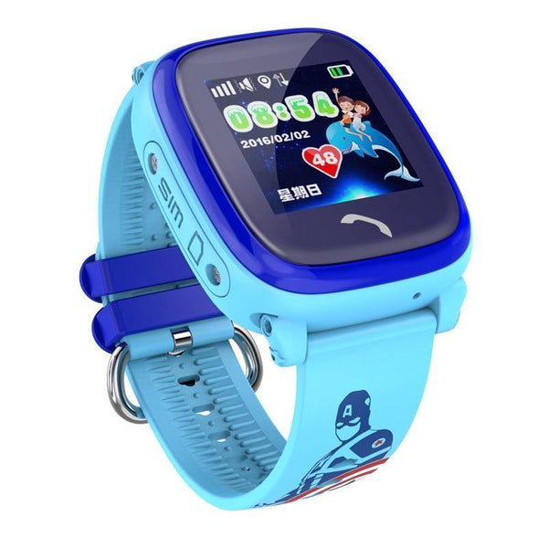 Planet Gates GPS Tracker Watch For Kids Swim touch screen SOS Emergency Call Location smart watch DF25 Wearable Children's watch