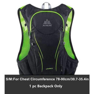Planet Gates Gr SM BP Only Trail Running Backpack Outdoor Sports Hiking Camping Backpack 5L Marathon Running Hydration Vest Pack For 1.5L Water Bag