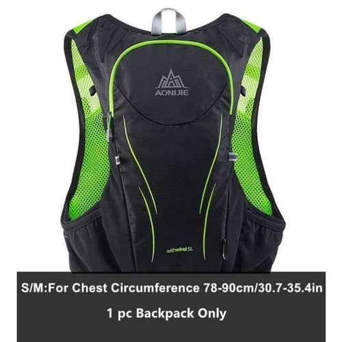 Planet Gates Gr SM BP Only Trail Running Backpack Outdoor Sports Hiking Camping Backpack 5L Marathon Running Hydration Vest Pack For 1.5L Water Bag