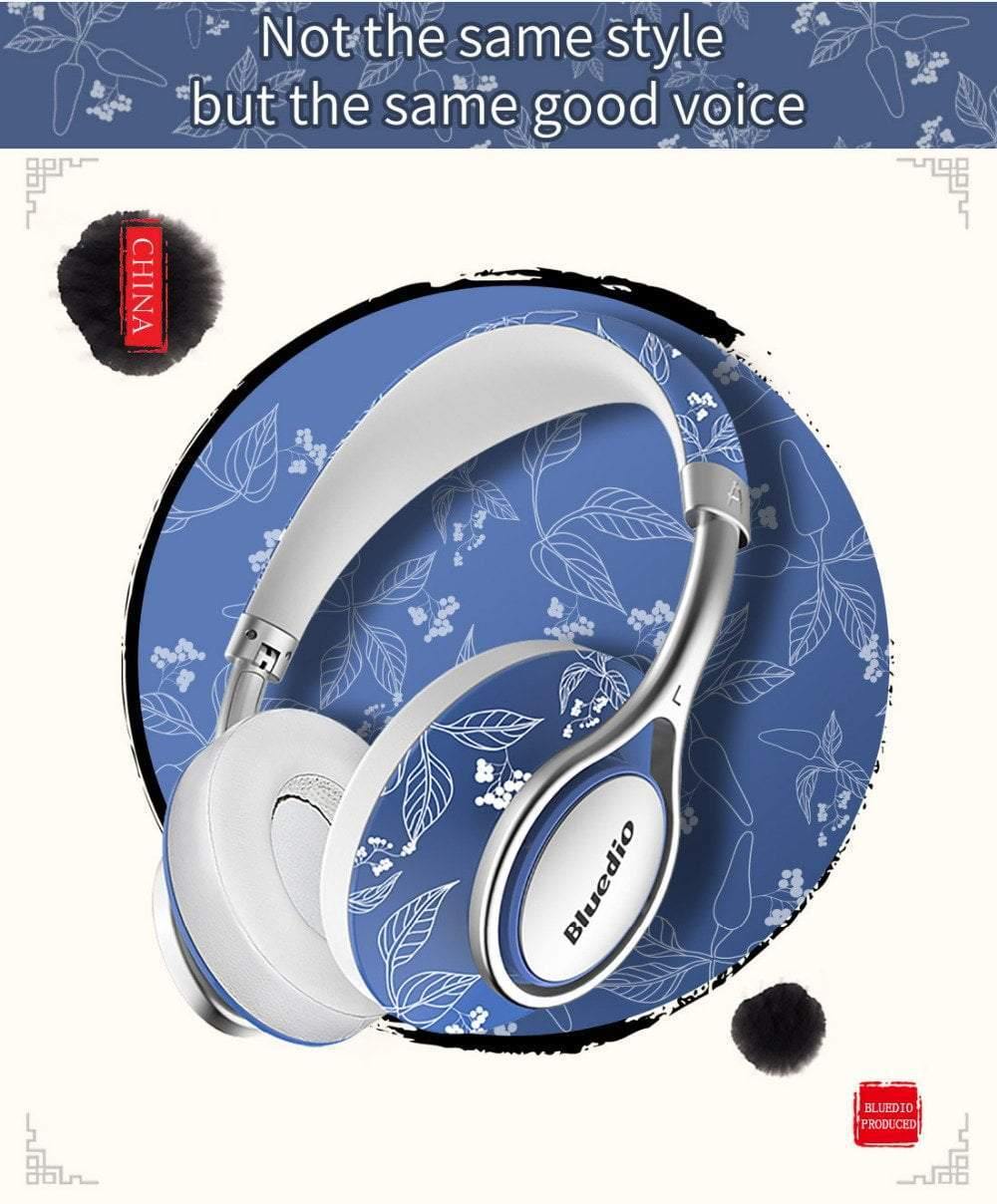 Planet Gates graffiti / China Bluedio A2 Bluetooth Headphones/Headset Fashionable Wireless Headphones for phones and music