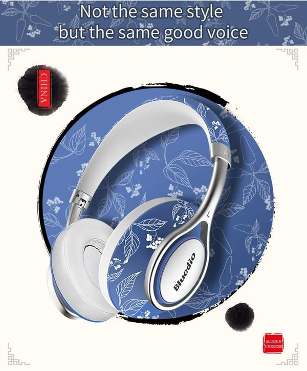 Planet Gates graffiti / China Bluedio A2 Bluetooth Headphones/Headset Fashionable Wireless Headphones for phones and music