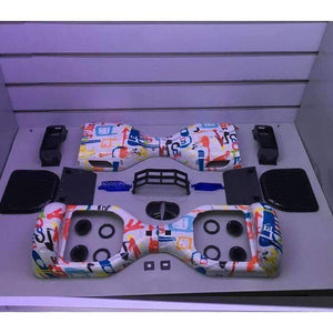 Planet Gates Graffiti Graffiti Hiphop Replaceable Hoverboard outer shell for 6.5 inch self balance electric scooter skateboard case