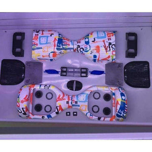 Planet Gates Graffiti Graffiti Hiphop Replaceable Hoverboard outer shell for 6.5 inch self balance electric scooter skateboard case