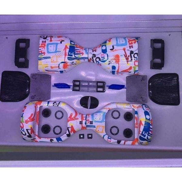 Planet Gates Graffiti Graffiti Hiphop Replaceable Hoverboard outer shell for 6.5 inch self balance electric scooter skateboard case