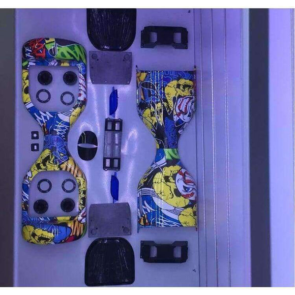 Planet Gates Graffiti Graffiti Hiphop Replaceable Hoverboard outer shell for 6.5 inch self balance electric scooter skateboard case