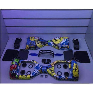 Planet Gates Graffiti Graffiti Hiphop Replaceable Hoverboard outer shell for 6.5 inch self balance electric scooter skateboard case