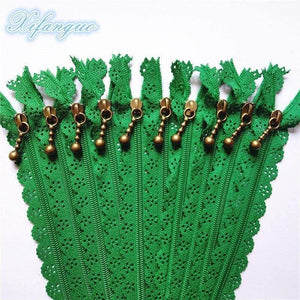 Planet Gates Grass Green / 5pcs / 25cm 5/10pcs 25cm 10 Inch DIY 3# Nylon Coil Flower Zipper For DIY Sewing Tailor Handicraft Bed Bag (20 Colors) #