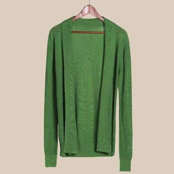 Planet Gates тревисто зелено / M Мъжки плетени жилетки Пуловери Мъжки плетени тенденции тънък пуловер Slim Casual Маркови дизайнерски дрехи Masculino 2016 пролет есен