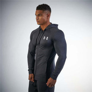 Planet Gates Gray 1 / XL Men's Shark Hoodie Singlets Sweatshirts Mens hoodies Stringer Bodybuilding Fitness Men's hoodies Shirts hoodies