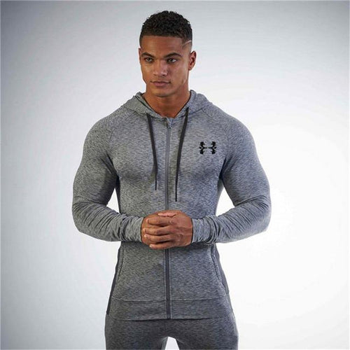 Planet Gates Gray 1 / XL Men's Shark Hoodie Singlets Sweatshirts Mens hoodies Stringer Bodybuilding Fitness Men's hoodies Shirts hoodies