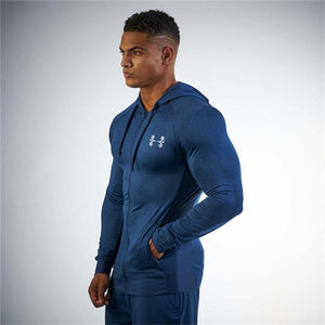 Planet Gates Gray 1 / XL Men's Shark Hoodie Singlets Sweatshirts Mens hoodies Stringer Bodybuilding Fitness Men's hoodies Shirts hoodies