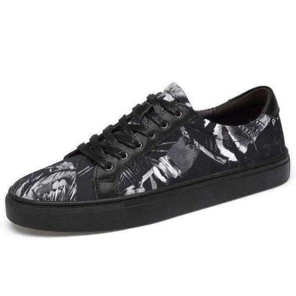 Planet Gates Gray / 10 Cool Men's vulcanity shoes Sneakers cow leather mesh canvas mens street shoes fashion graffiti top quality size 36-47 RAPQUE