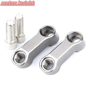 Planet Gates GRAY 10mm screw CB1000R CB600F Hornet CB600/CB900 CB1300SF CB750 CB400 Motorcycle Mirror Riser Extenders Spacers Extension Adapter Adaptor