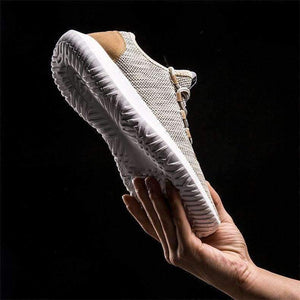 Planet Gates gray / 11 Men Mesh breathable Shoes 2018 Fashion Men Vulcanized Shoes Lace-up Casual Shoes Men Sneakers
