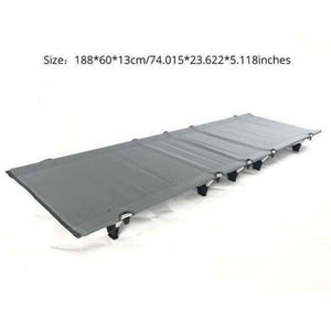 Planet Gates Gray  188 2018 Hot SALE Camping Mat Ultralight Sturdy Comfortable Portable Folding Tent Bed Cot Sleeping Outdoor Camp bed Aluminium Frame