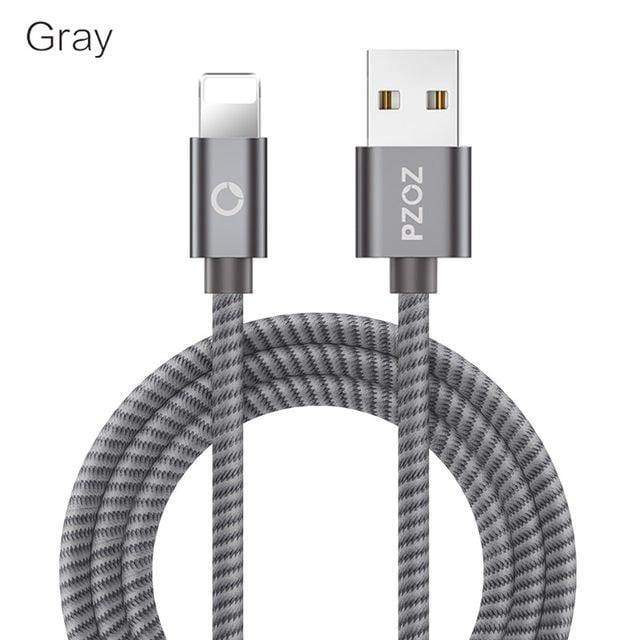 Planet Gates PZOZ For iPhone Charger usb cable 2.4A Fast Charging Mobile Phone Charge For ipad iphone cable X Xr Xs max Plus 8 7 6s 5 SE Cord
