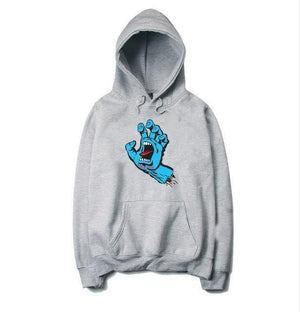 Planet Gates gray 2 / S Autumn and winter hoodies men santacruz fashion printing hoodie sweatshirt cotton Long sleeve fleece men's hoodie