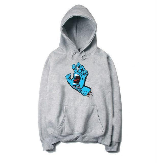 Planet Gates gray 2 / S Autumn and winter hoodies men santacruz fashion printing hoodie sweatshirt cotton Long sleeve fleece men's hoodie