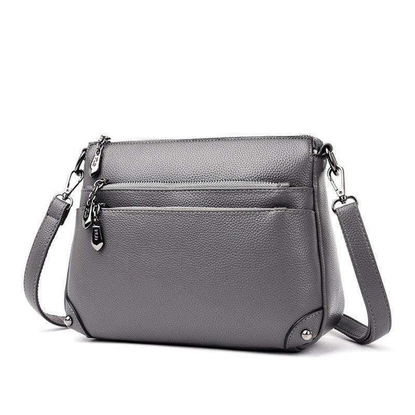 Multi-layer Zipper Bag Top Quality Girls Messenger Bags In Shoulder Bag Women's Cross-body Bags