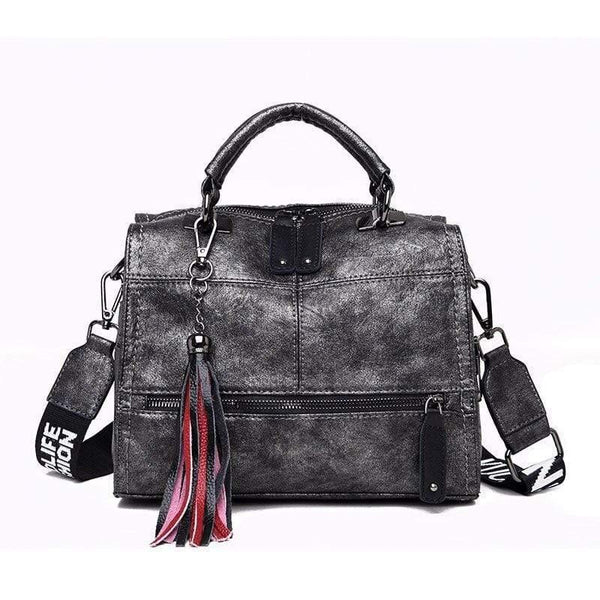 Quality Leather Tassel Luxury Brand Handbags Women Bags Designer Handbags Ladies Crossbody