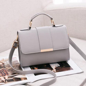 Planet Gates gray / 20x15x6cm Women Bag Leather Handbags PU Shoulder Bag Small Flap Crossbody Bags for Women Messenger Bags