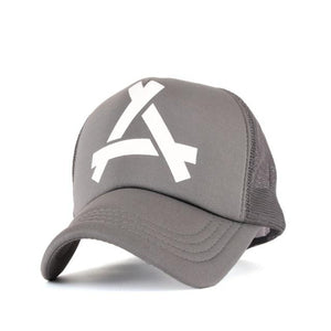 Planet Gates Gray-3 Five Star Pattern Baseball Cap Women Outdoor Baseball Hat Breathable Men Women Summer Mesh Caps Snapback Gorras