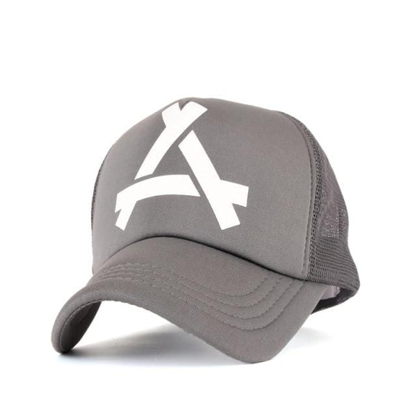 Planet Gates Gray-3 Five Star Pattern Baseball Cap Women Outdoor Baseball Hat Breathable Men Women Summer Mesh Caps Snapback Gorras